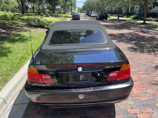 Black 2004 BMW 325 Ci