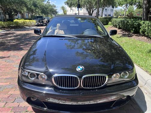 Black 2004 BMW 325 Ci
