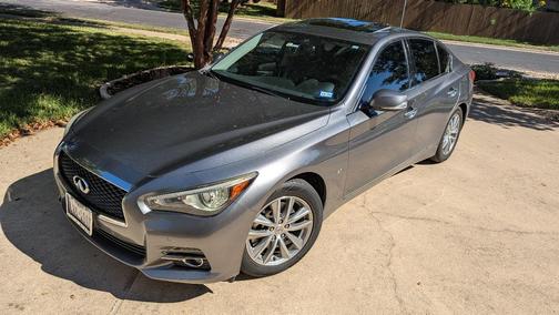 Silver 2015 INFINITI Q50 Premium