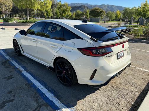 White 2025 Honda Civic Type R Base