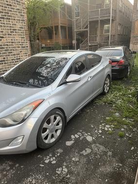 Silver 2012 Hyundai ELANTRA Limited