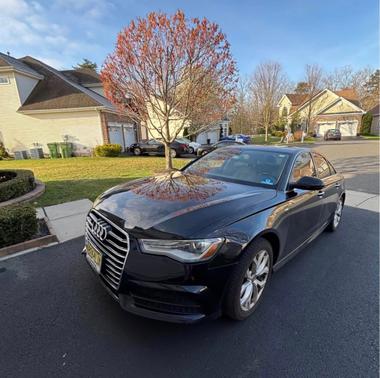 Black 2018 Audi A6 2.0T Premium