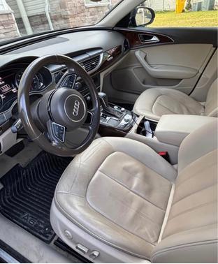 Black 2018 Audi A6 2.0T Premium