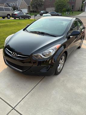 Black 2011 Hyundai ELANTRA GLS
