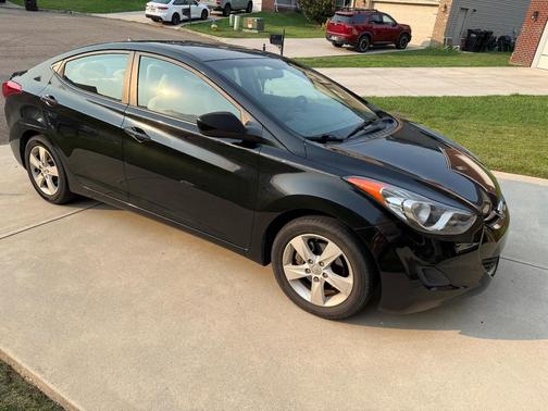 Black 2011 Hyundai ELANTRA GLS