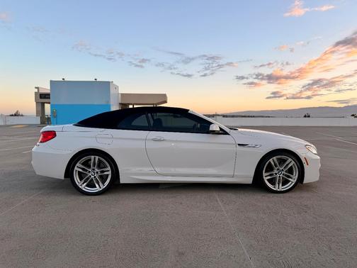 White 2014 BMW 650 i