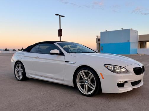 White 2014 BMW 650 i