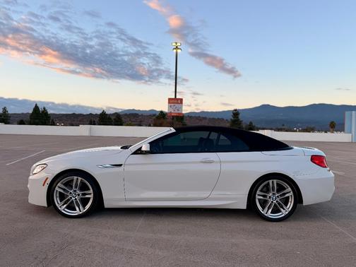 White 2014 BMW 650 i