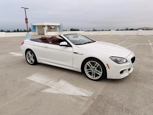White 2014 BMW 650 i