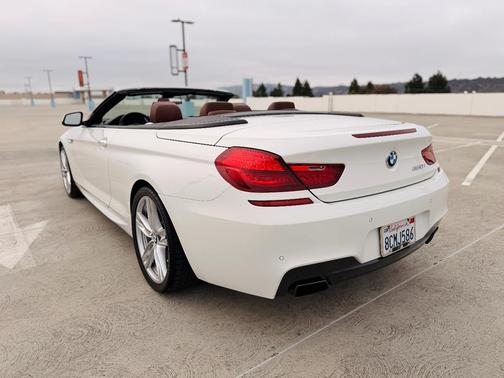 White 2014 BMW 650 i