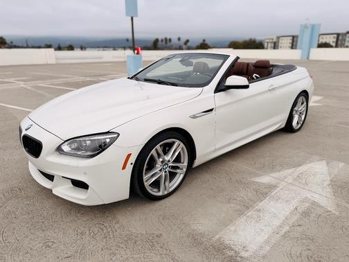 White 2014 BMW 650 i