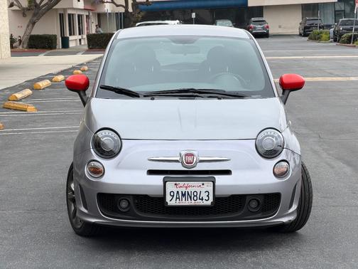 Gray 2015 FIAT 500 Turbo