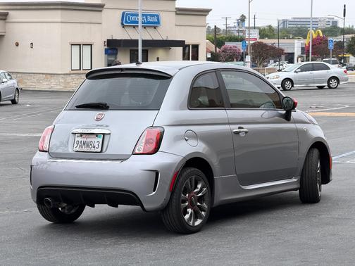 Gray 2015 FIAT 500 Turbo