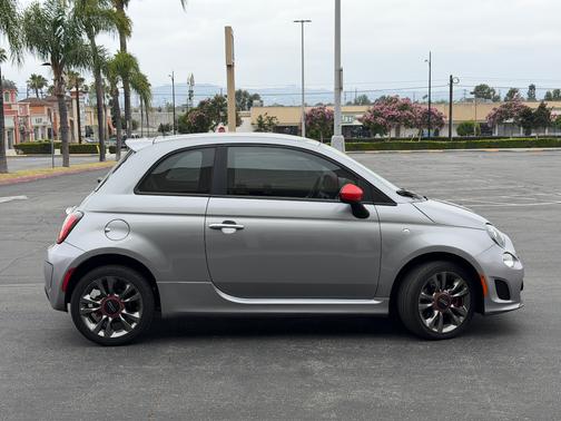 Gray 2015 FIAT 500 Turbo