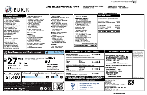 2019 Buick Encore Preferred