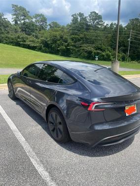 Gray 2025 Tesla Model 3 Long Range RWD