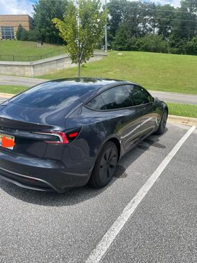 Gray 2025 Tesla Model 3 Long Range RWD
