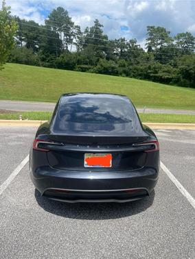 Gray 2025 Tesla Model 3 Long Range RWD