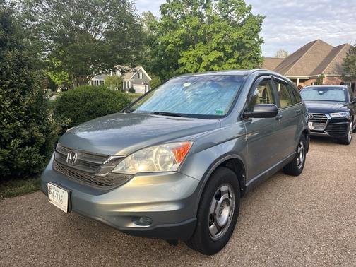 Green 2010 Honda CR-V LX