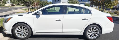 White 2015 Buick LaCrosse Leather