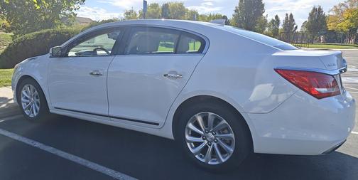 White 2015 Buick LaCrosse Leather