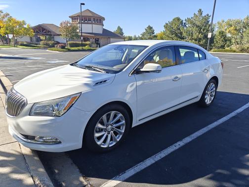 White 2015 Buick LaCrosse Leather