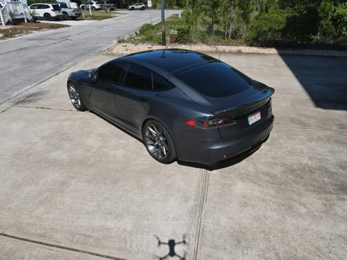 Gray 2021 Tesla Model S Plaid