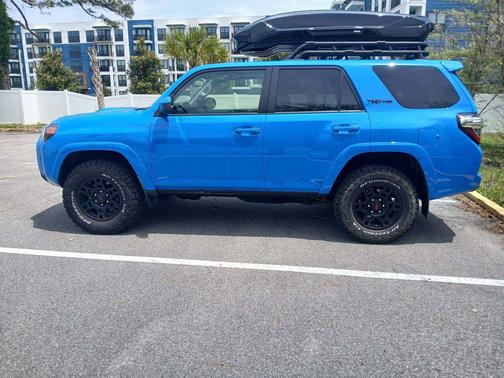 Blue 2019 Toyota 4Runner TRD Pro