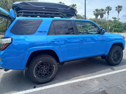 Blue 2019 Toyota 4Runner TRD Pro