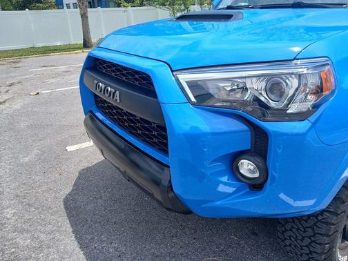Blue 2019 Toyota 4Runner TRD Pro