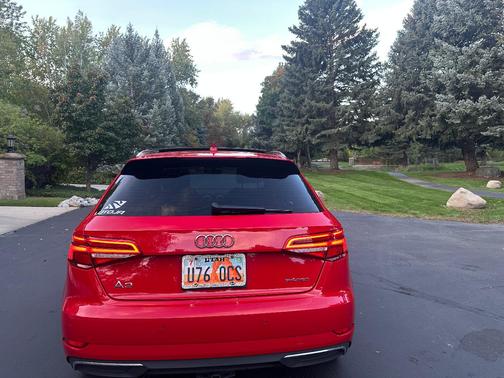 Red 2017 Audi A3 e-tron 1.4T Premium