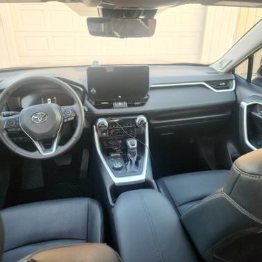 Red 2023 Toyota RAV4 Hybrid Limited
