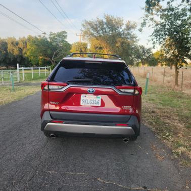 Red 2023 Toyota RAV4 Hybrid Limited