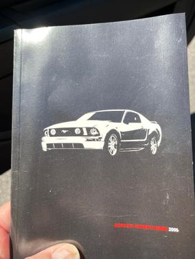 Blue 2006 Ford Mustang Base