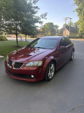 Red 2009 Pontiac G8 Base