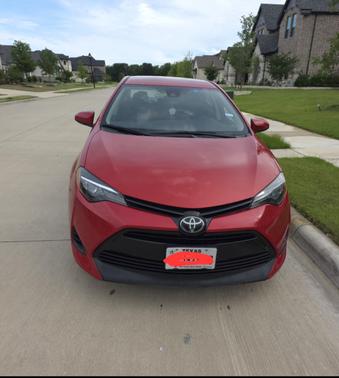 Red 2019 Toyota Corolla LE