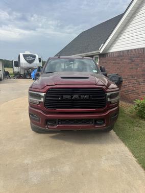 Red 2024 RAM 2500 Laramie