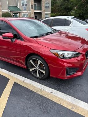 Red 2017 Subaru Impreza 2.0i Sport