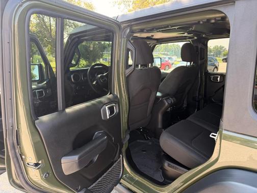 Green 2023 Jeep Wrangler 4xe Base