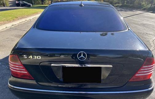 Black 2002 Mercedes-Benz S-Class S430