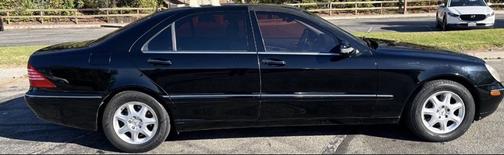 Black 2002 Mercedes-Benz S-Class S430