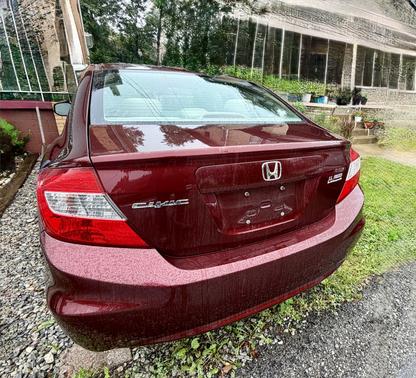 Red 2012 Honda Civic LX