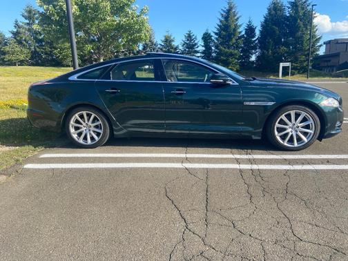 Green 2013 Jaguar XJ Base