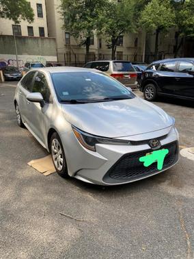 Silver 2020 Toyota Corolla LE