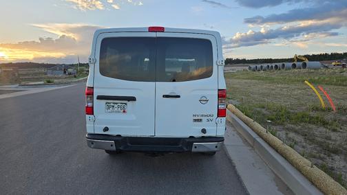 White 2016 Nissan NV Passenger NV3500 HD SV V6