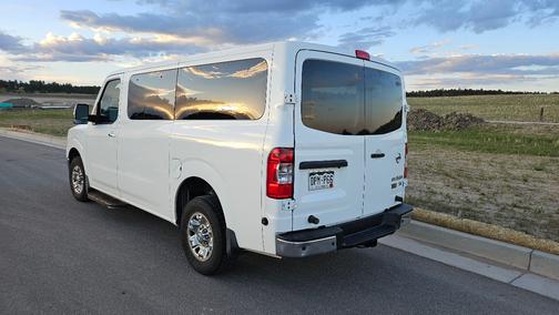 White 2016 Nissan NV Passenger NV3500 HD SV V6
