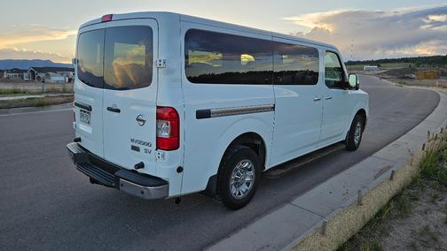 White 2016 Nissan NV Passenger NV3500 HD SV V6