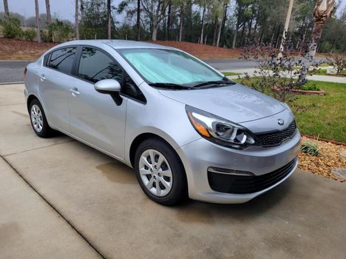 Silver 2016 Kia Rio LX