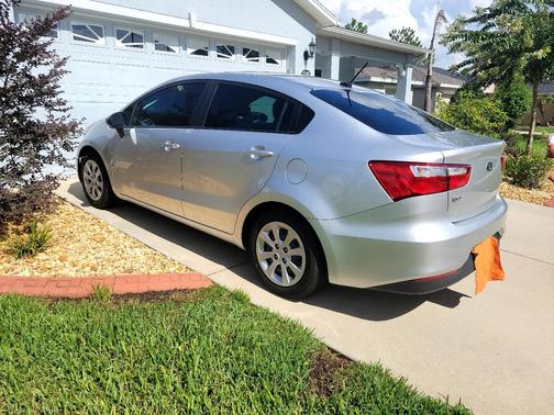 Silver 2016 Kia Rio LX