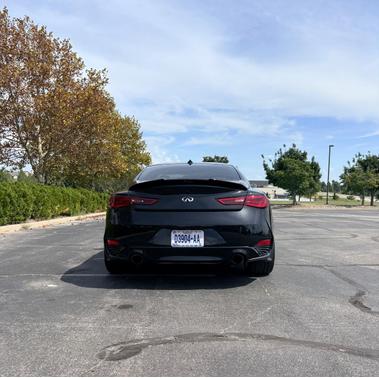 Black 2020 INFINITI Q60 3.0t LUXE